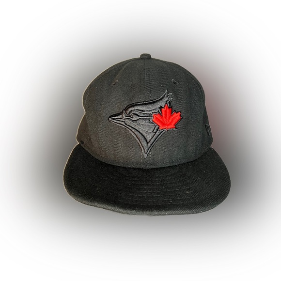 Toronto Blue Jays Blackout 59Fifty Fitted hat, baseball cap - Picture 2 of 7